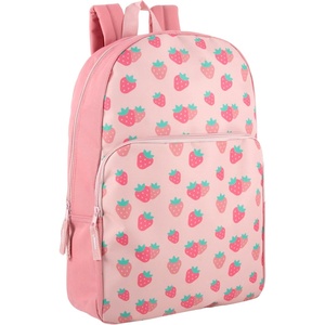 image:imageTrail maker Fun School Backpack for Elementary Middle School Girls and Boys  17 Inch Printed Backpacks for School Kids Travel Sweet StrawberriesSweet Strawberries