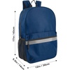 image:imageTrail maker 24 Pack 17 Backpack  Reflective School Backpack with Padded Straps Water Bottle Pockets for Young Adults Travel Camp Multi Color PackMulti Color Pack
