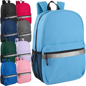 image:imageTrail maker 24 Pack 17 Backpack  Reflective School Backpack with Padded Straps Water Bottle Pockets for Young Adults Travel Camp Multi Color PackMulti Color Pack