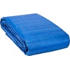 image:image25 Pack Blue Tarps Heavy Duty Waterproof Bulk Tarps for Homeless Camping Tents Construction Debris Roof 8 ft x 10 ft8 ft x 10 ft