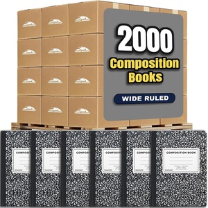 image:imageTrail maker 5 Pack Composition Notebooks Wide Ruled Marble Cover 200 Pages 100 Sheets 975 x 725 Bulk School Supplies for Classroom Office amp School Donations2 000 pack