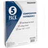 image:imageTrail maker 5 Pack Composition Notebooks College Ruled Marble Cover 200 Pages 100 Sheets 975 x 725 Bulk School Supplies for Classroom Office amp School Donations5 pack