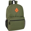 image:imageTrail maker 24 Pack 19 Inch Backpacks for Commute Travel Donation Black  Classic unisex design padded shoulder strap Side mesh water bottle pocket top carry handle Zipper Pocket gym travel bookbags24 Pack Olive Green