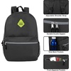 image:imageTrail maker 24 Pack 19 Inch Backpacks for Commute Travel Donation Black  Classic unisex design padded shoulder strap Side mesh water bottle pocket top carry handle Zipper Pocket gym travel bookbags24 Pack Black