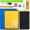 image:imageTrail maker 24 Pack Bulk Backpacks with Stationary Supplies  Wholesale Backpack and Stationary Kits Classic Colors PackClassic Colors Pack