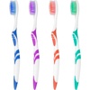 image:imageTrail maker 100 Pack 46 Soft Bristle Head Toothbrushes in Assorted Colors  Hospitality Hotel Charity Donation1 Count Pack of 100