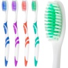 image:imageTrail maker 100 Pack 46 Soft Bristle Head Toothbrushes in Assorted Colors  Hospitality Hotel Charity Donation1 Count Pack of 100
