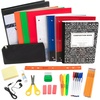 image:imageMiddle and High School Supplies Kit for Boys Girls  Home School Classroom Must Haves Essentials Kit for 5th  12th Grade Includes Notebooks Folder Pencils Earbuds Notepad Binder1